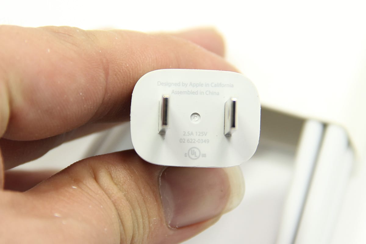 原装苹果白色8字电源线八字线适用TV时间胶囊 mac mini液晶电视适配器