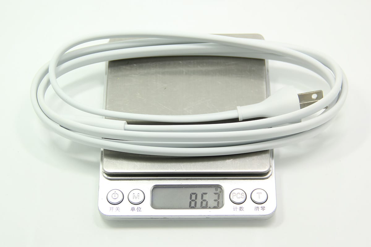 原装苹果白色8字电源线八字线适用TV时间胶囊 mac mini液晶电视适配器