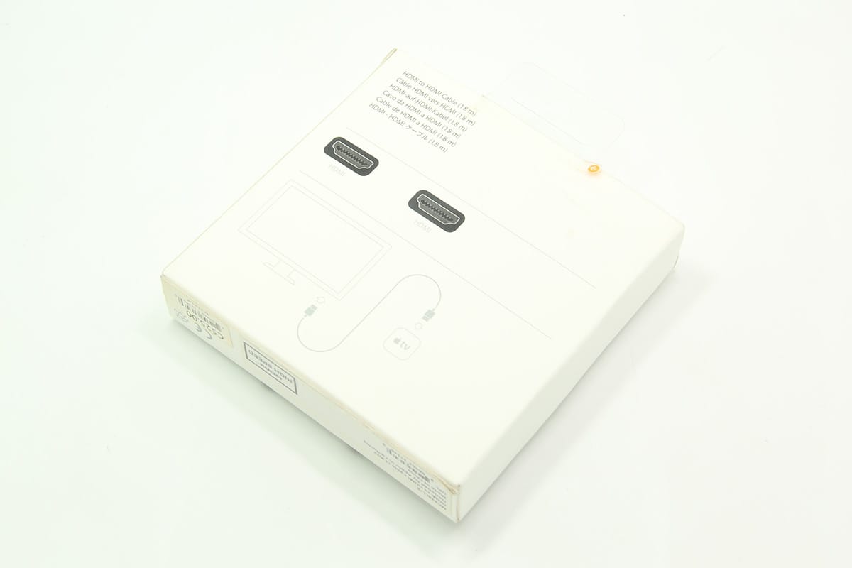 原装苹果TV apple TV 高清HDMI线声音视频同步传输 用于电脑苹果TV机顶盒连接电视