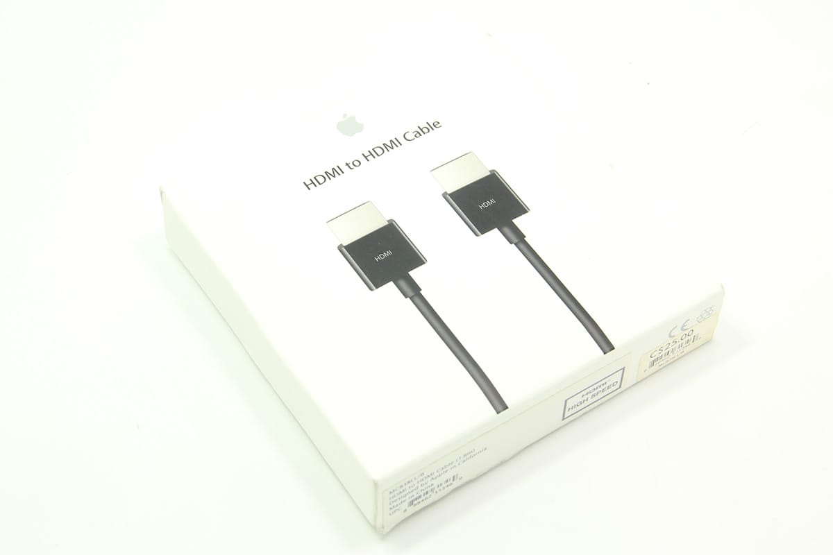 原装苹果TV apple TV 高清HDMI线声音视频同步传输 用于电脑苹果TV机顶盒连接电视