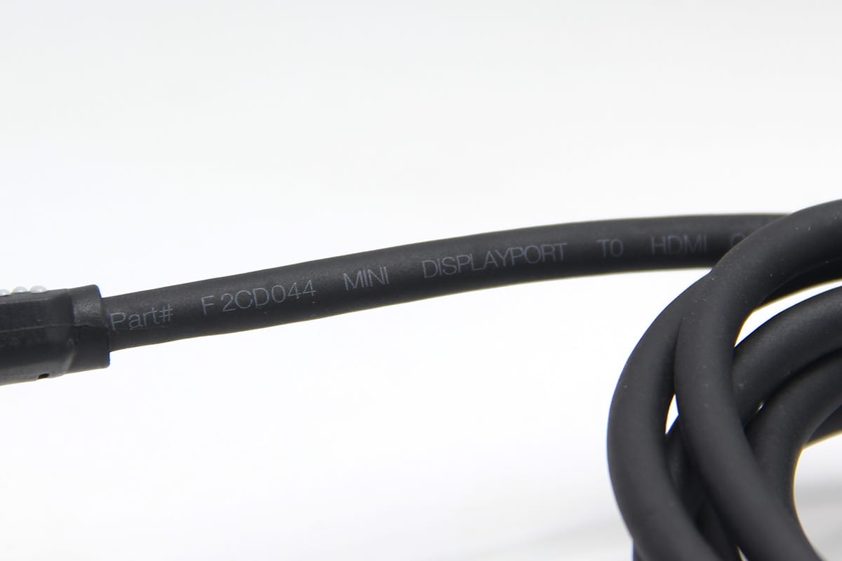 原装贝尔金 Belkin 迷你DP转HDMI 2K高清视频线Mini DisplayPort转HDMI F2CD080