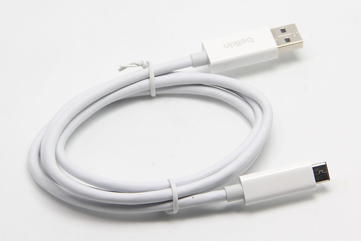 原装贝尔金 belkin USB-A转USB-C type-c数据线USB3.1快速传输 3A快充线