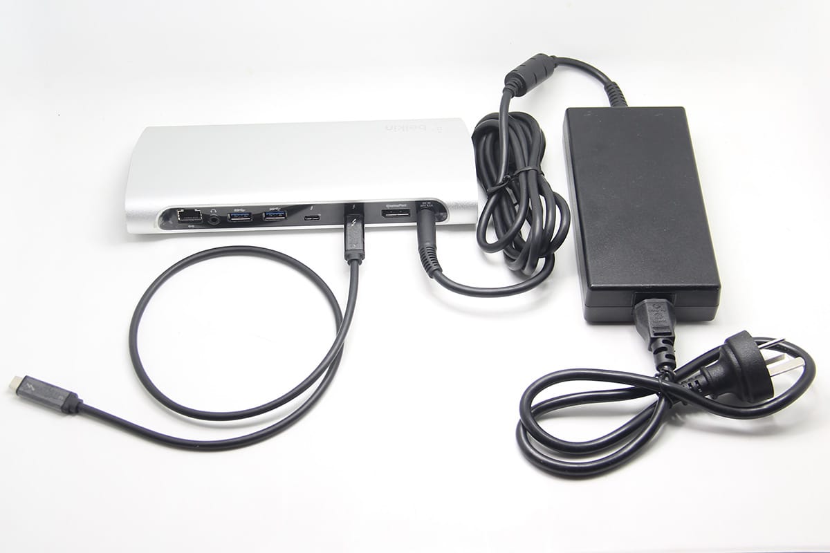 原装贝尔金 F4U095 thunderbolt3 express dock HD 雷电3满速40G扩展坞85瓦PD供电苹果Macbookpro免破解即插即用#818# 原装贝尔金 F4U095 thunderbolt3 express dock HD 雷电3满速40G扩展坞85瓦PD供电苹果Macbookpro免破解即插即用#818#