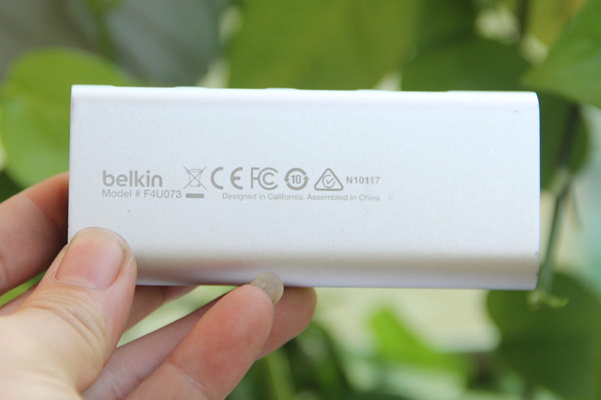 原装贝尔金belkin 纯铝壳USB3.0 HUB 一拖四 4口集线器usb口多接F4U073