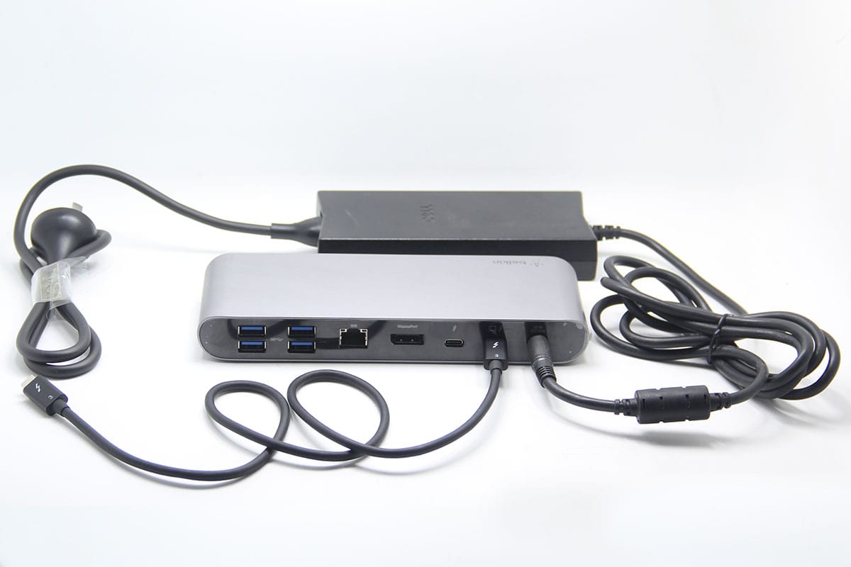原装贝尔金belkin 雷电3扩展坞支持双4k 60hz 85瓦PD供电 F4U097 8K USB gen2 原装贝尔金belkin 雷电3扩展坞支持双4k 60hz 85瓦PD供电 F4U097 8K USB gen2