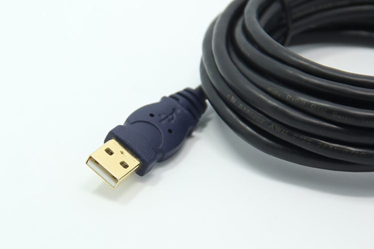 原装贝尔金镀金 高速打印机 硬盘盒 数据线 USB转方口线 USB A-B