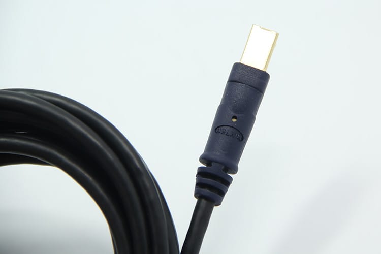 原装贝尔金镀金 高速打印机 硬盘盒 数据线 USB转方口线 USB A-B