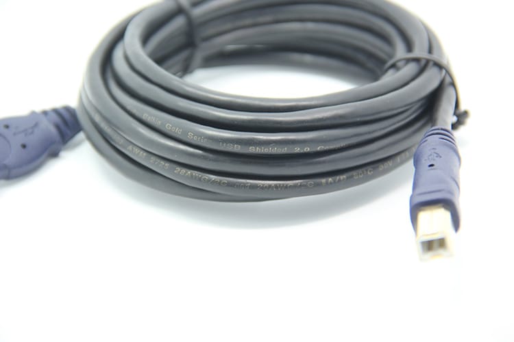 原装贝尔金镀金 高速打印机 硬盘盒 数据线 USB转方口线 USB A-B