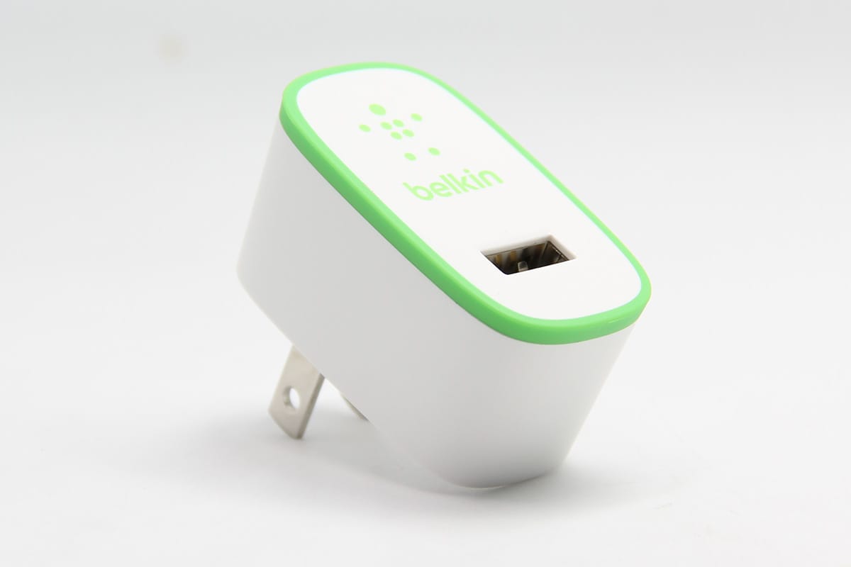 原装Home Charger (10 Watt/2.1 Amp) 彩色 贝尔金 Belkin F8J052 充电器 适用于iPhone ipad 10瓦 5v 2.1A快充