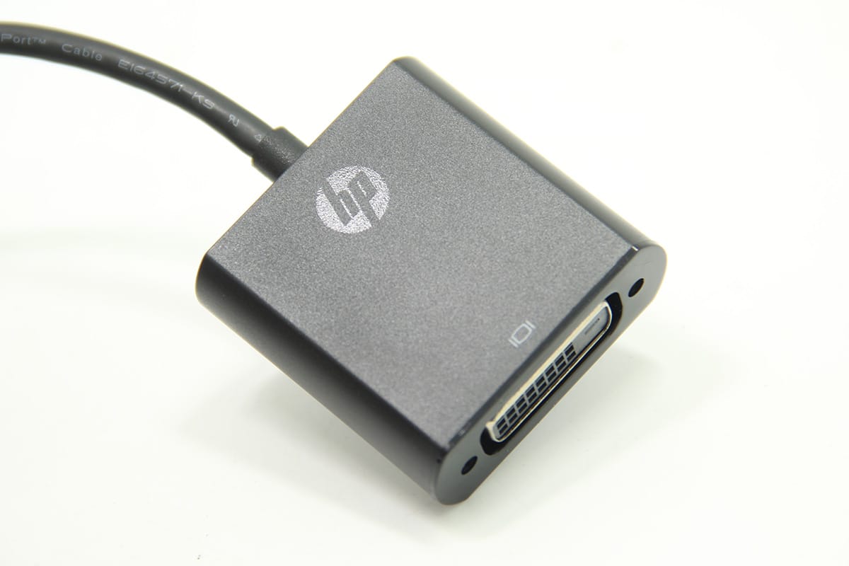 原装HP惠普 dp转dvi视频转接线高清连接线752660-001 DisplayPort to DVI