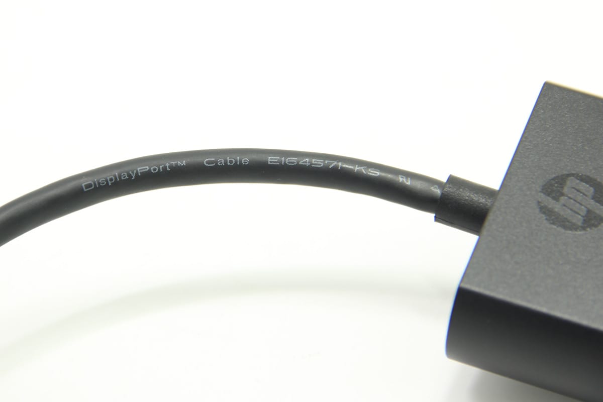 原装HP惠普 dp转dvi视频转接线高清连接线752660-001 DisplayPort to DVI