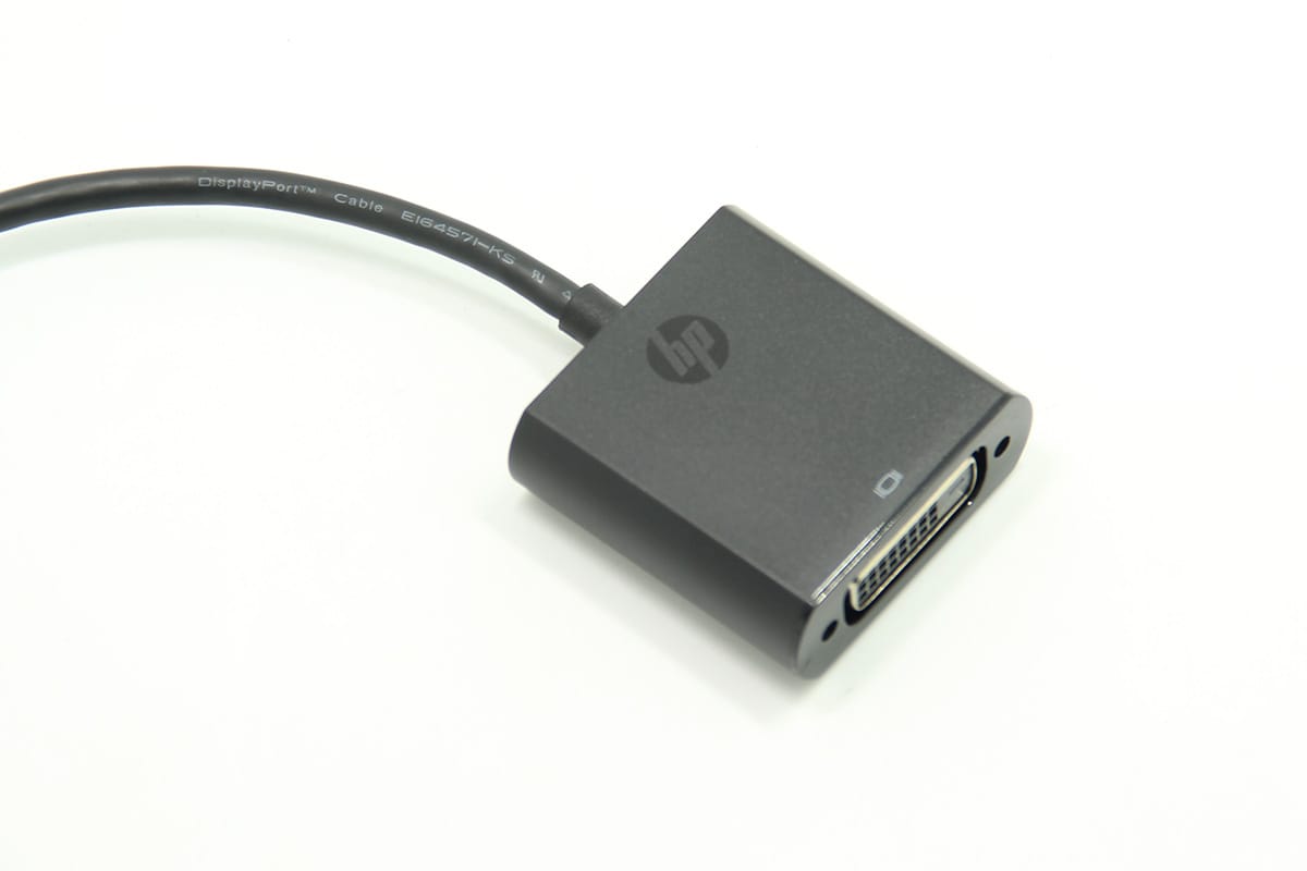原装HP惠普 dp转dvi视频转接线高清连接线752660-001 DisplayPort to DVI
