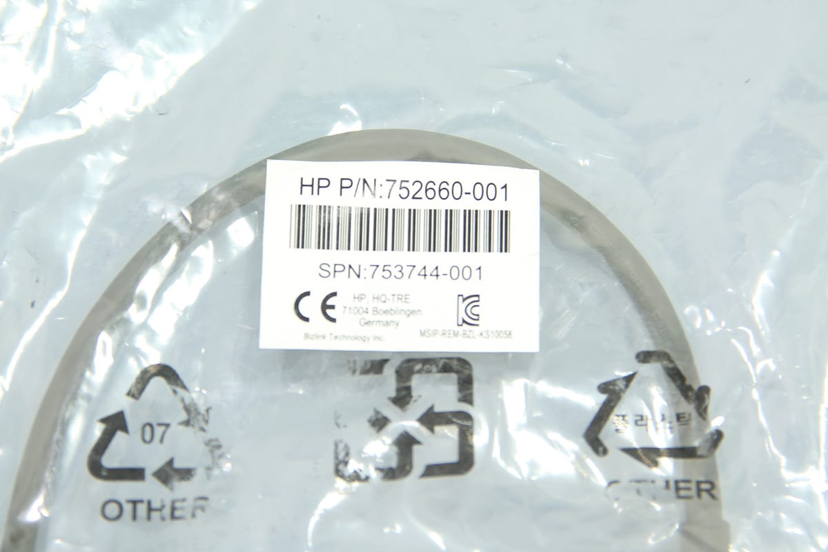 原装HP惠普 dp转dvi视频转接线高清连接线752660-001 DisplayPort to DVI