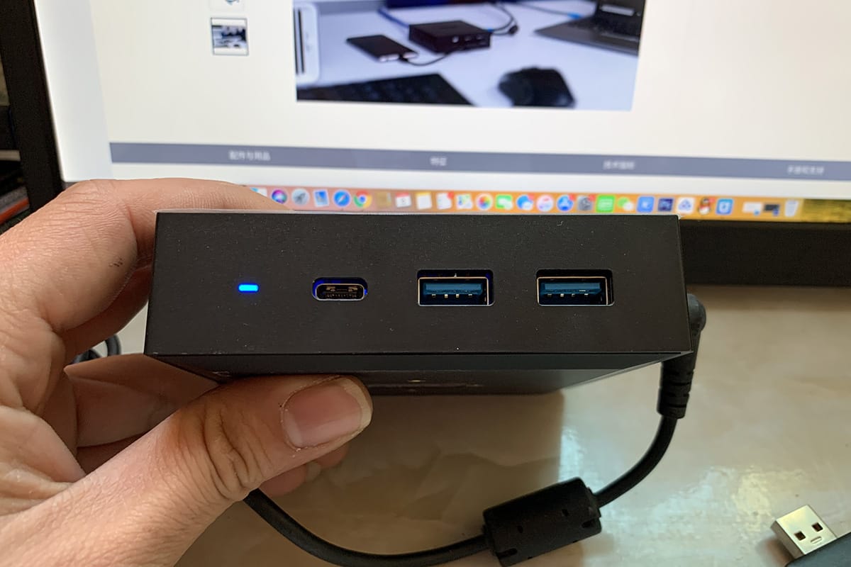 原装Kensington SD2000P USB-C dcok 4K PD协议60瓦供电输出 surface macbook xps thinkpad 安卓type-c
