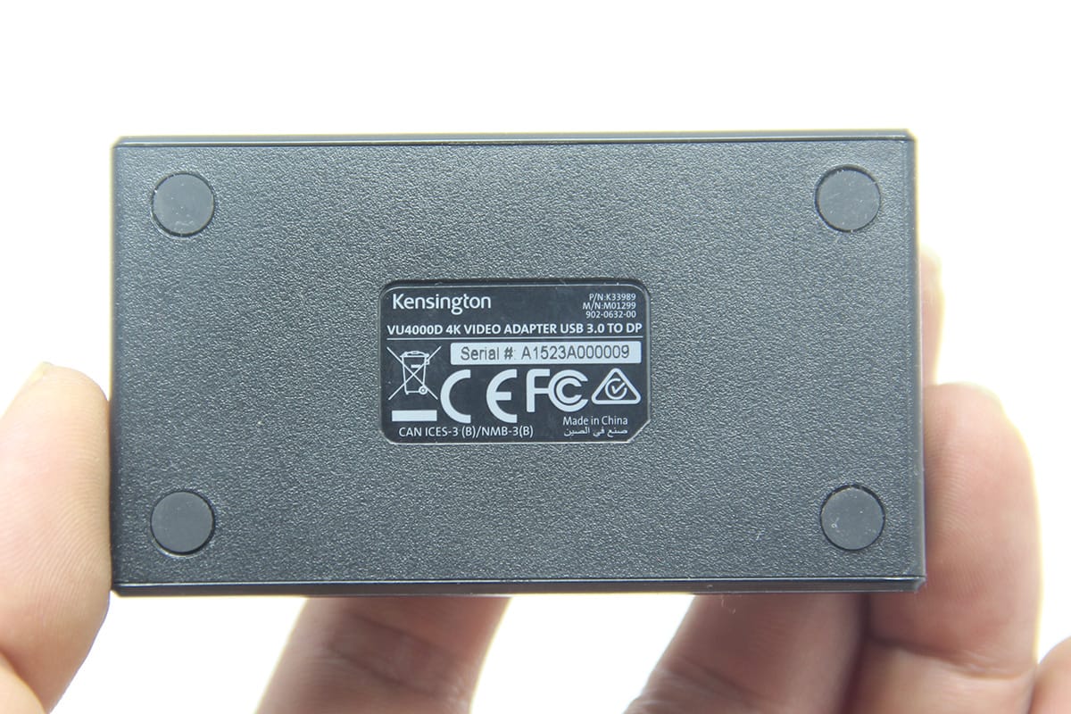 原装kensington USB 4k 芯片 通过USB接口外接显示器适合m1的Mac外接多屏