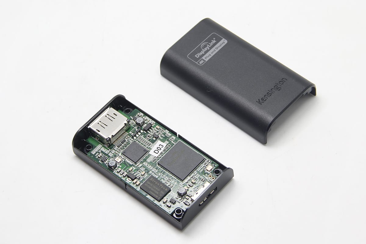 原装kensington USB 4k 芯片 通过USB接口外接显示器适合m1的Mac外接多屏