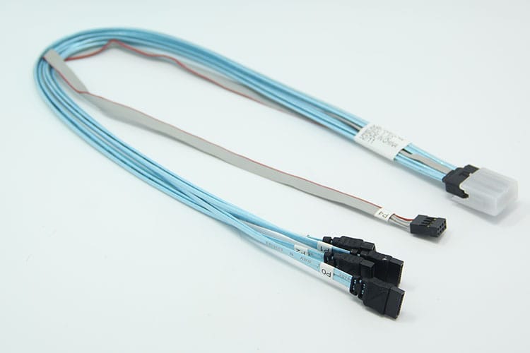 原装mini SAS to 4*SATA mini sas 1转4SATA CBL-0097L-02