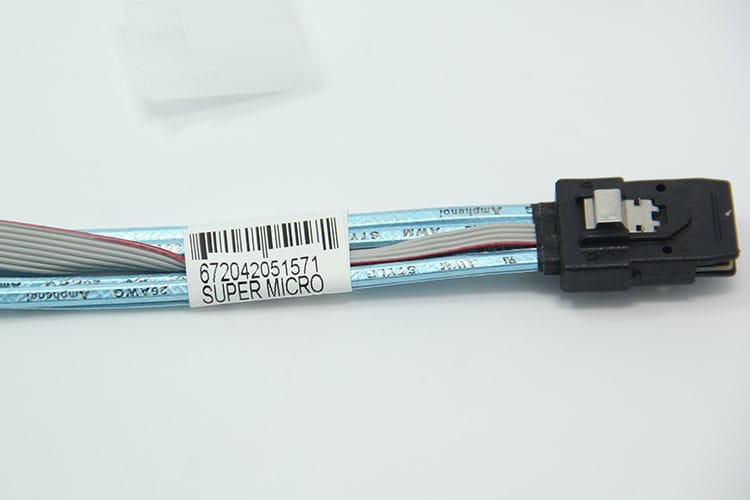 原装mini SAS to 4*SATA mini sas 1转4SATA CBL-0097L-02