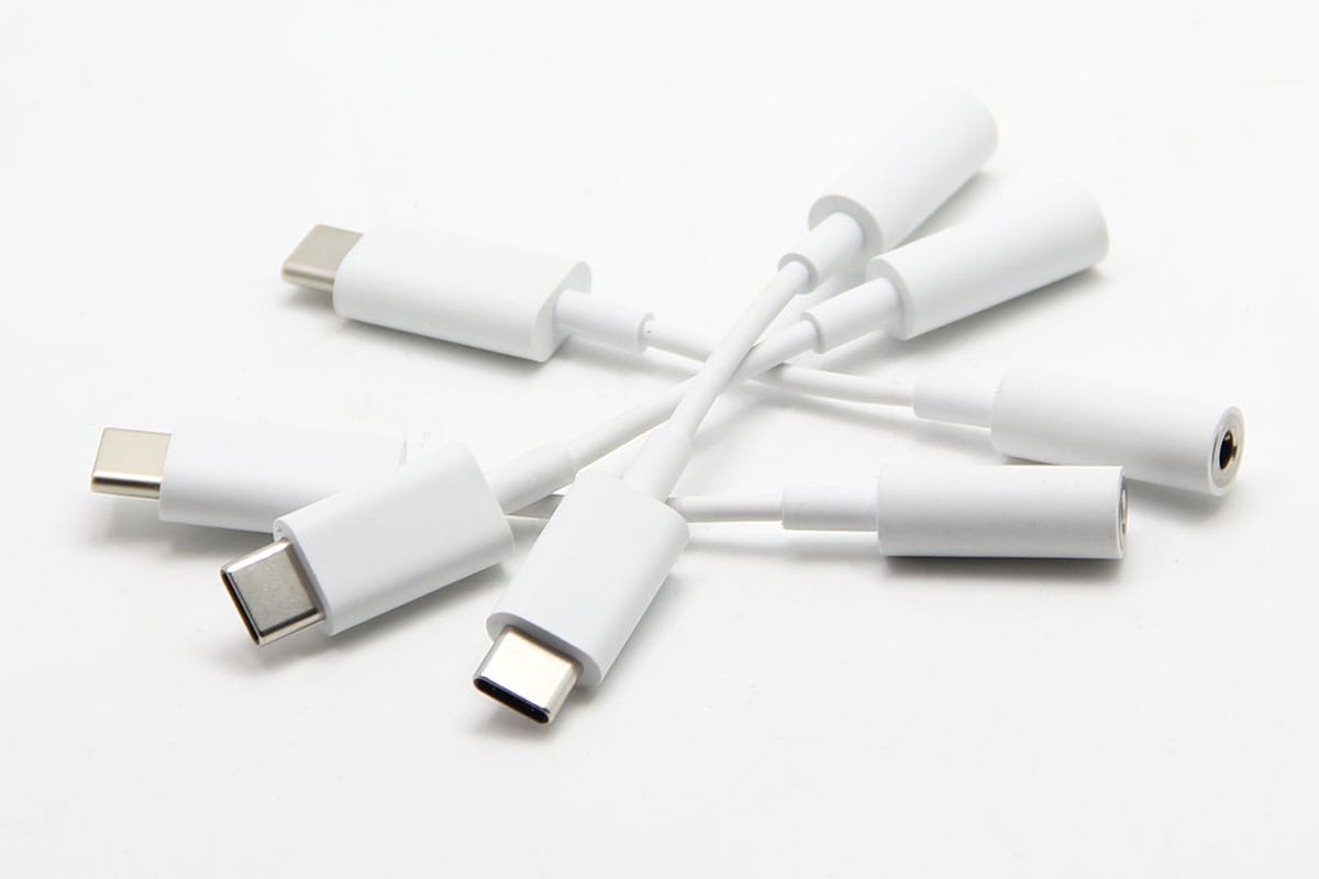 原装Pixe谷歌type-c转3.5mm耳机适配器转接线转换头USB-C DAC声卡