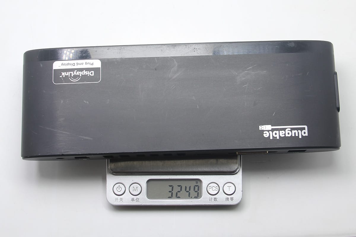 原装plugable UD-3900H 通用型扩展坞2k 6个USB千兆网卡适用Mac win外接高清双显