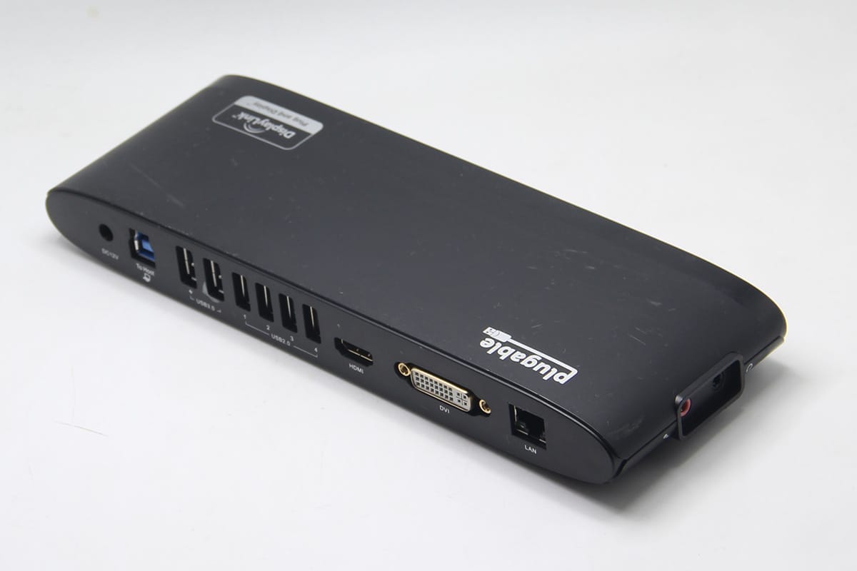 原装plugable UD-3900H 通用型扩展坞2k 6个USB千兆网卡适用Mac win外接高清双显