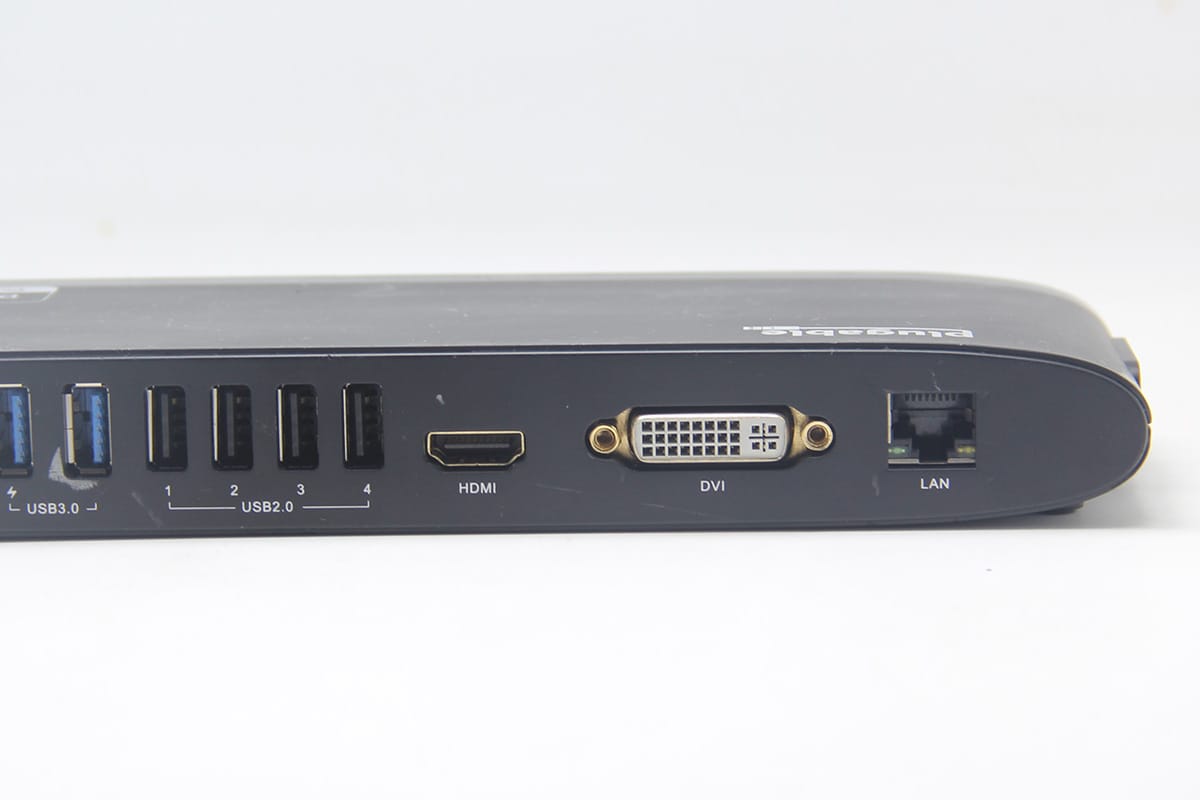 原装plugable UD-3900H 通用型扩展坞2k 6个USB千兆网卡适用Mac win外接高清双显