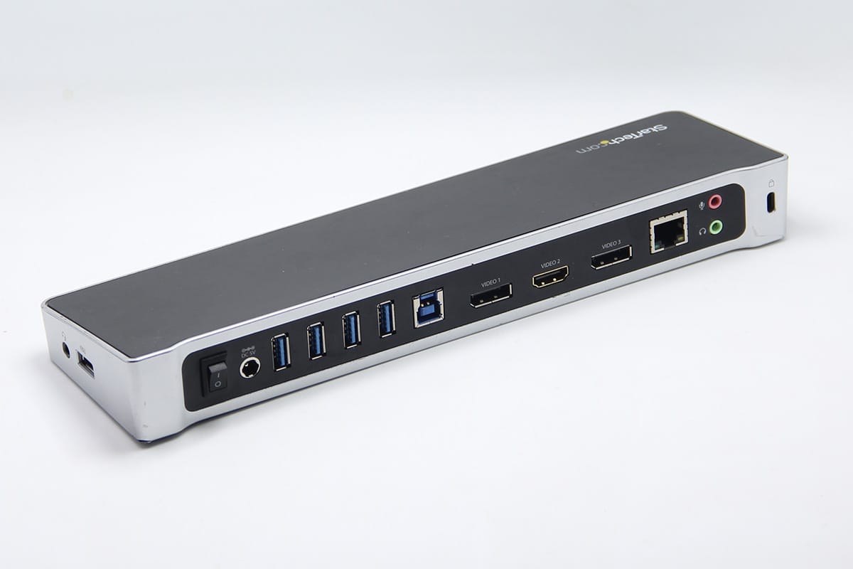 原装StarTech.com USB3DOCKH2DP USB3.0扩展坞DOCK WIN MAC 笔记本外接三屏4K网卡USB