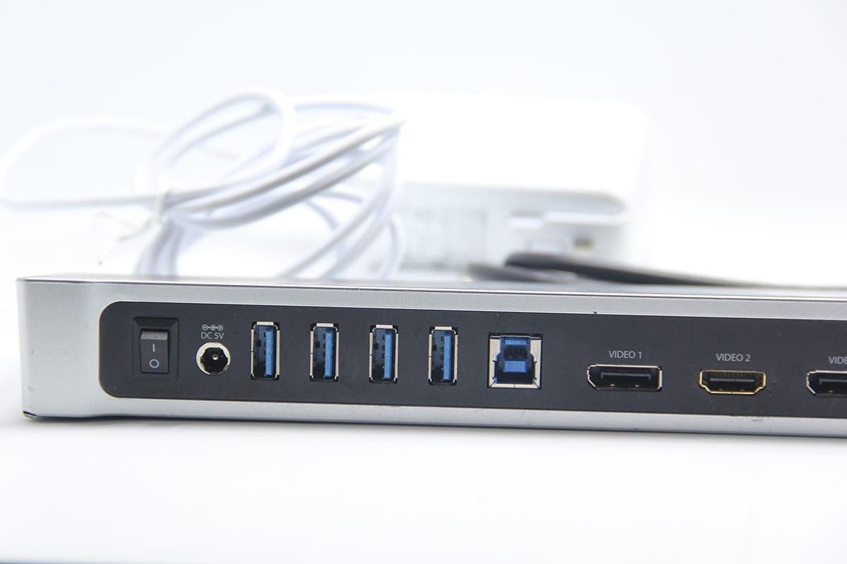 原装StarTech.com USB3DOCKH2DP USB3.0扩展坞DOCK WIN MAC 笔记本外接三屏4K网卡USB