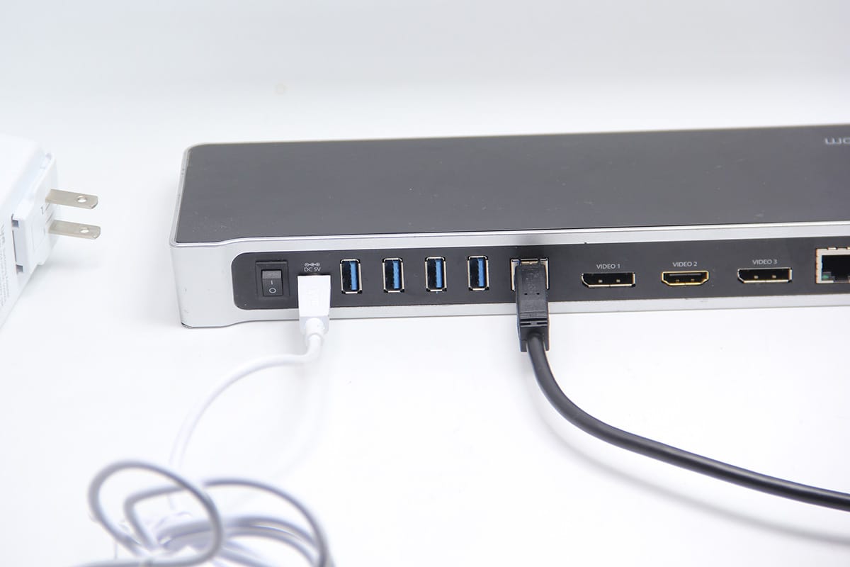 原装StarTech.com USB3DOCKH2DP USB3.0扩展坞DOCK WIN MAC 笔记本外接三屏4K网卡USB
