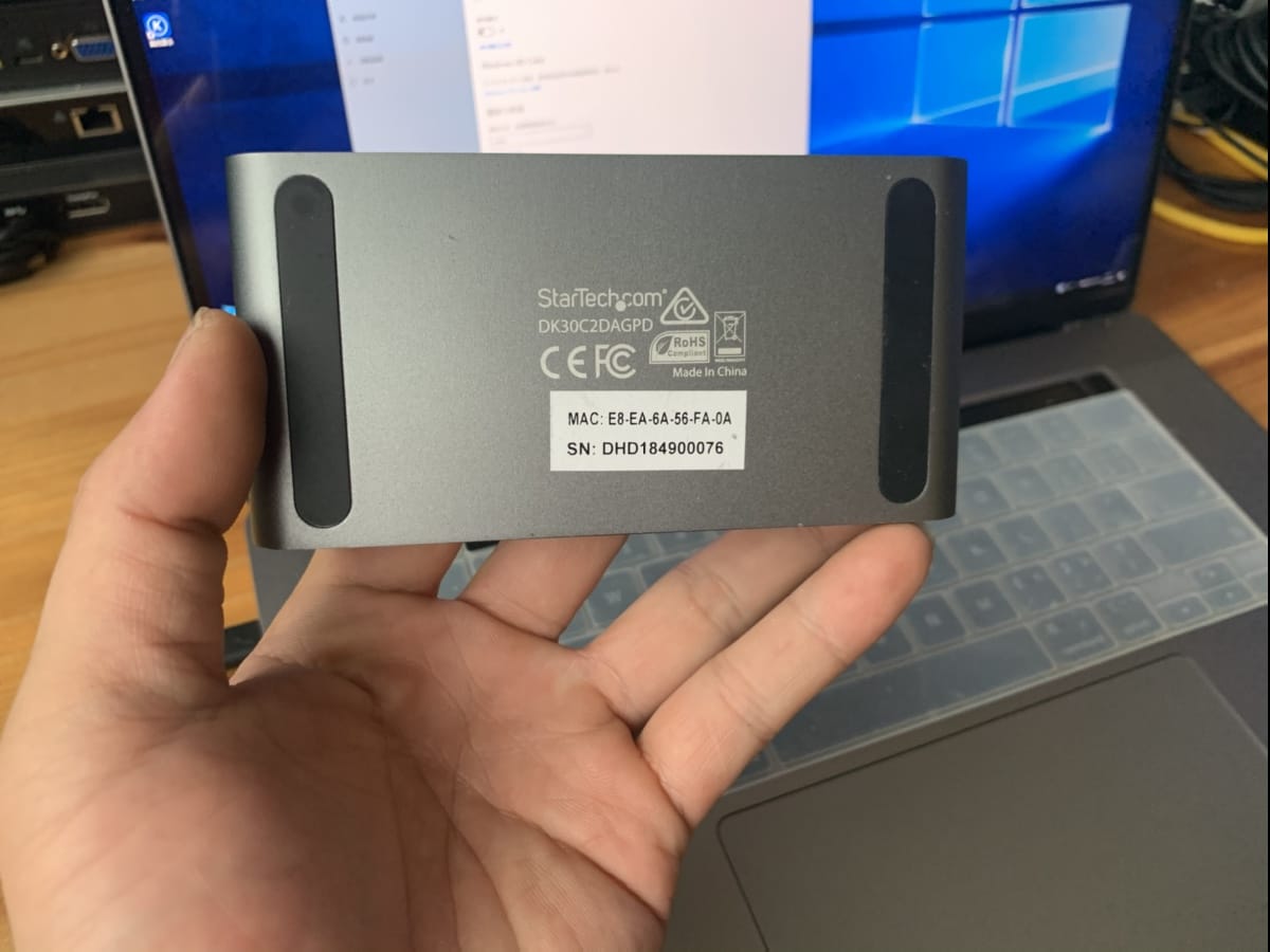 原装startech DK30C2DAGPD 便携式双4k 网卡 USB3.0 原装startech DK30C2DAGPD 便携式双4k 网卡 USB3.0