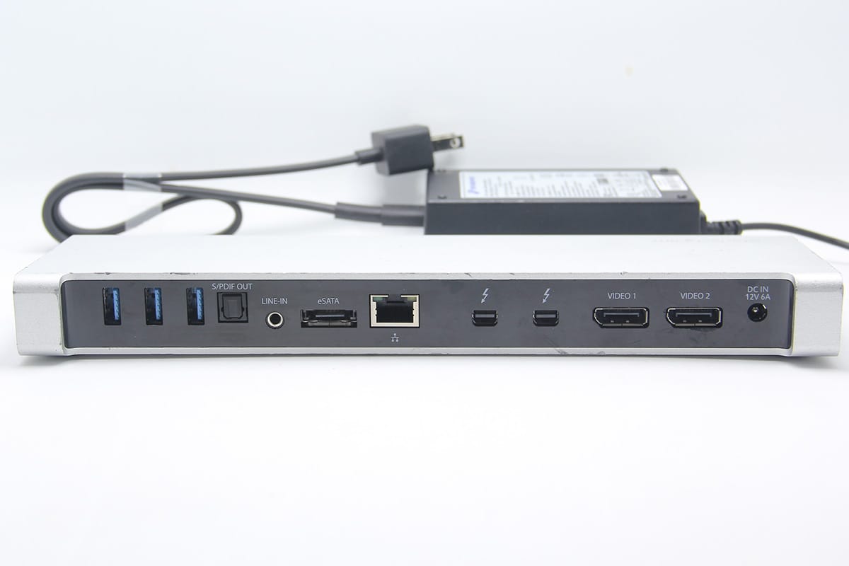 原装startech 雷电2扩展坞TB2DOCK4K2DP 苹果Macbook外接双显示器USB3.0光纤音频