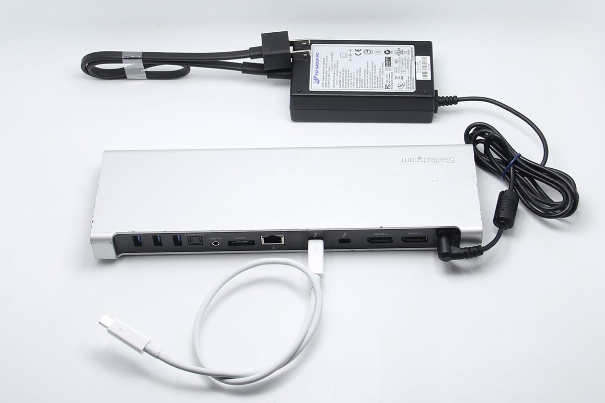 原装startech 雷电2扩展坞TB2DOCK4K2DP 苹果Macbook外接双显示器USB3.0光纤音频