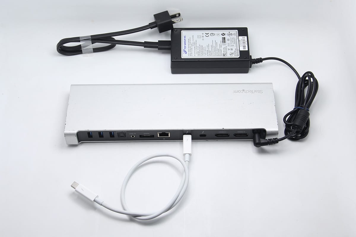 原装startech 雷电2扩展坞TB2DOCK4K2DP 苹果Macbook外接双显示器USB3.0光纤音频
