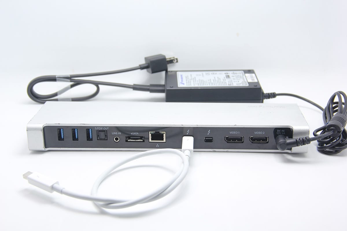 原装startech 雷电2扩展坞TB2DOCK4K2DP 苹果Macbook外接双显示器USB3.0光纤音频
