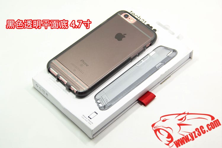 原装Tech21 Evo适用于苹果iPhone 5/5S/6/6s/Plus透明防摔保护