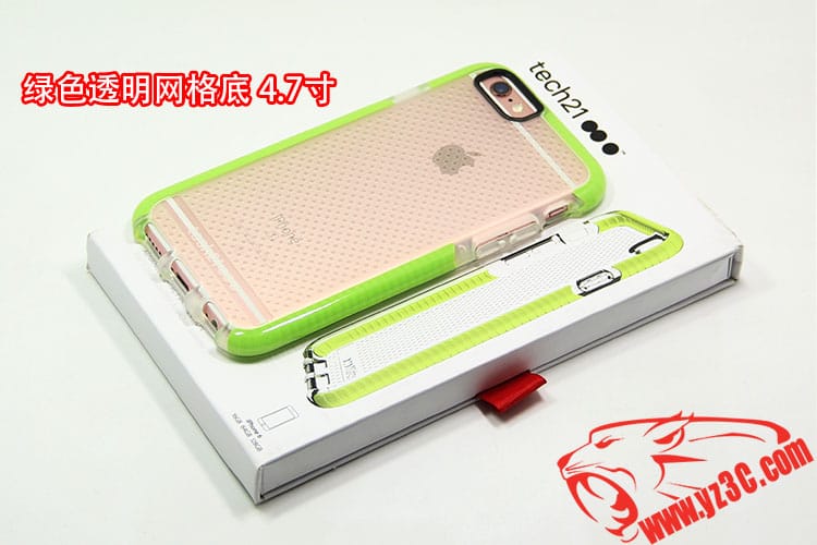 原装Tech21 Evo适用于苹果iPhone 5/5S/6/6s/Plus透明防摔保护