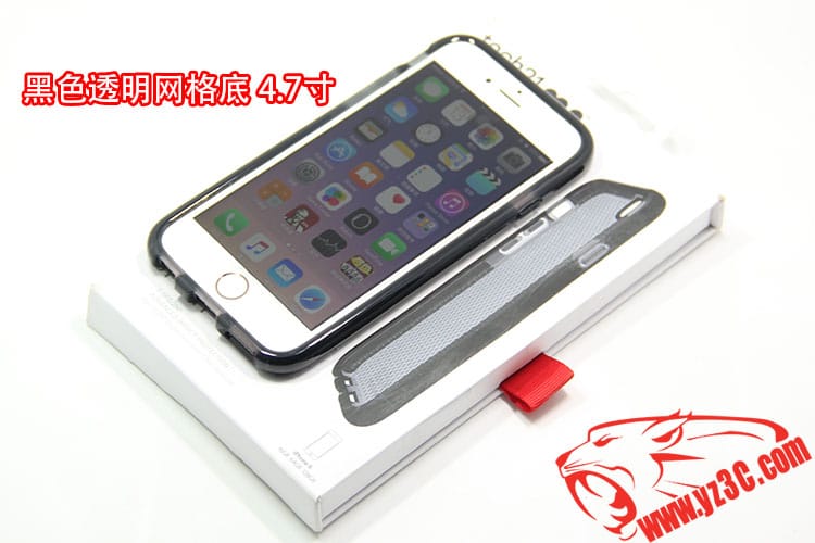 原装Tech21 Evo适用于苹果iPhone 5/5S/6/6s/Plus透明防摔保护