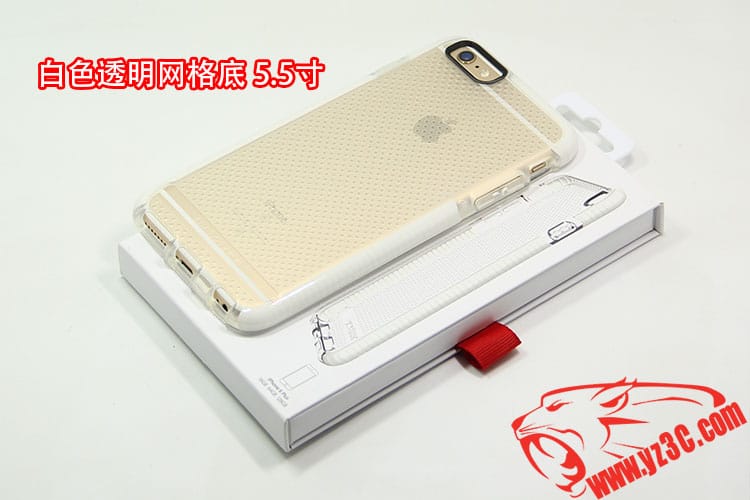 原装Tech21 Evo适用于苹果iPhone 5/5S/6/6s/Plus透明防摔保护