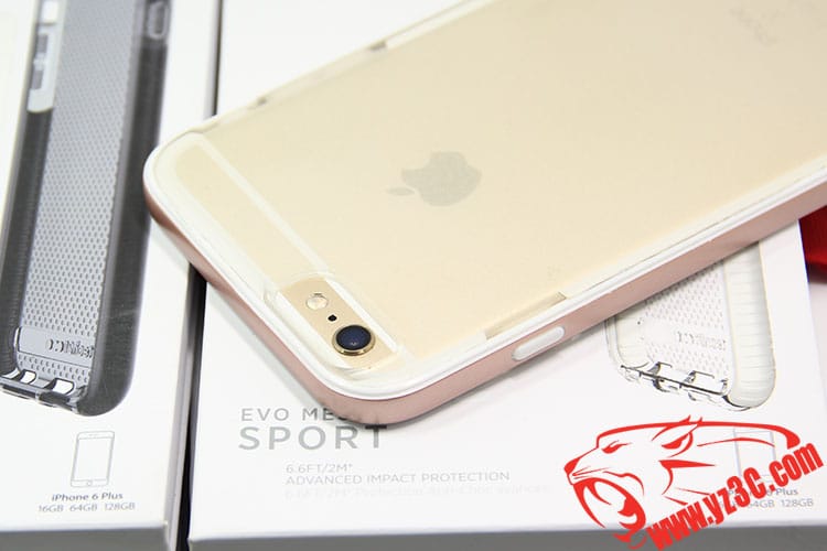 原装Tech21 Evo适用于苹果iPhone 5/5S/6/6s/Plus透明防摔保护