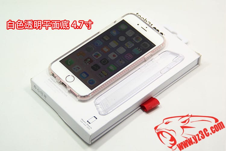 原装Tech21 Evo适用于苹果iPhone 5/5S/6/6s/Plus透明防摔保护