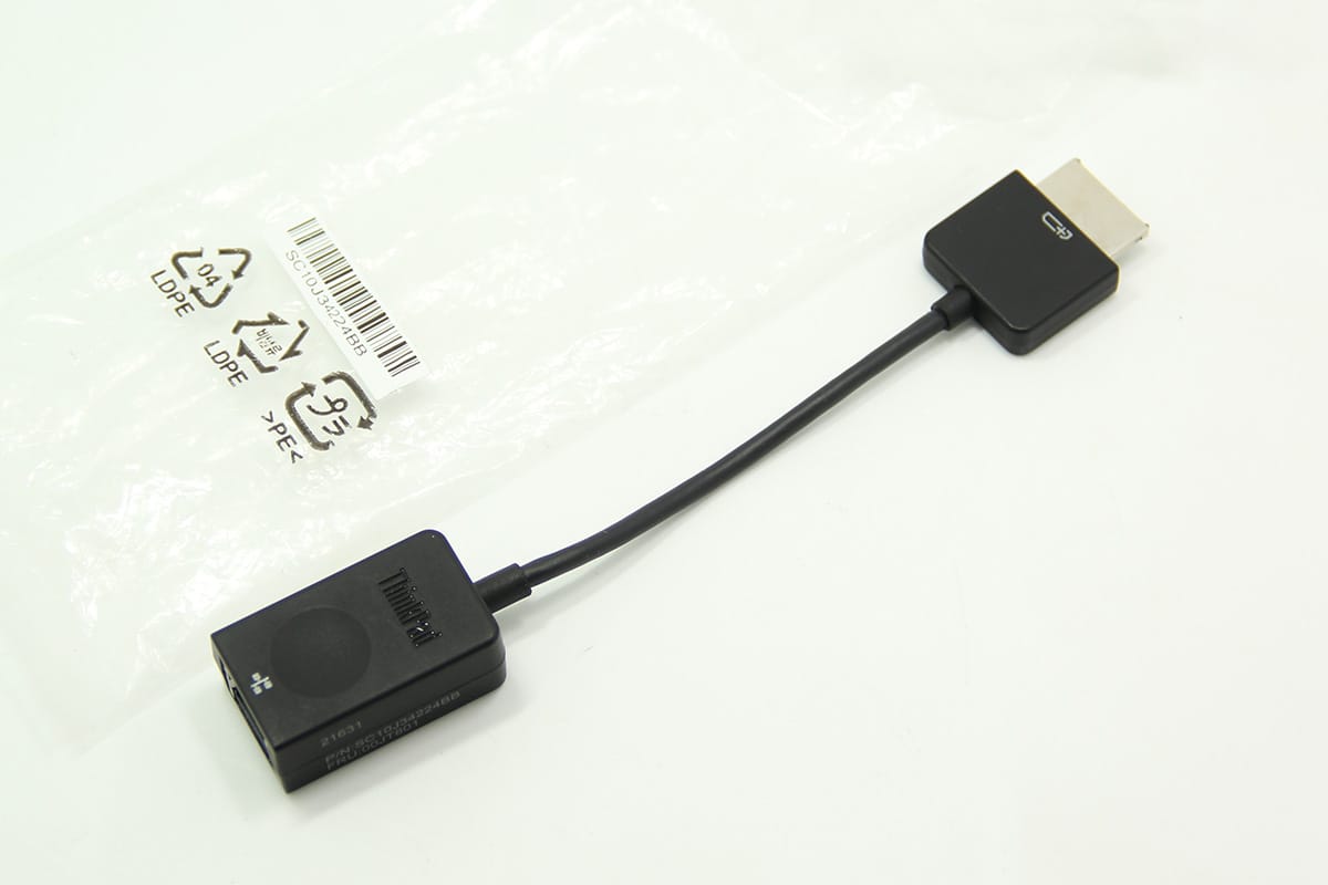 原装THINKPAD 2016款 X1 Carbon onelink+转网卡线 网络线 4X90K06975