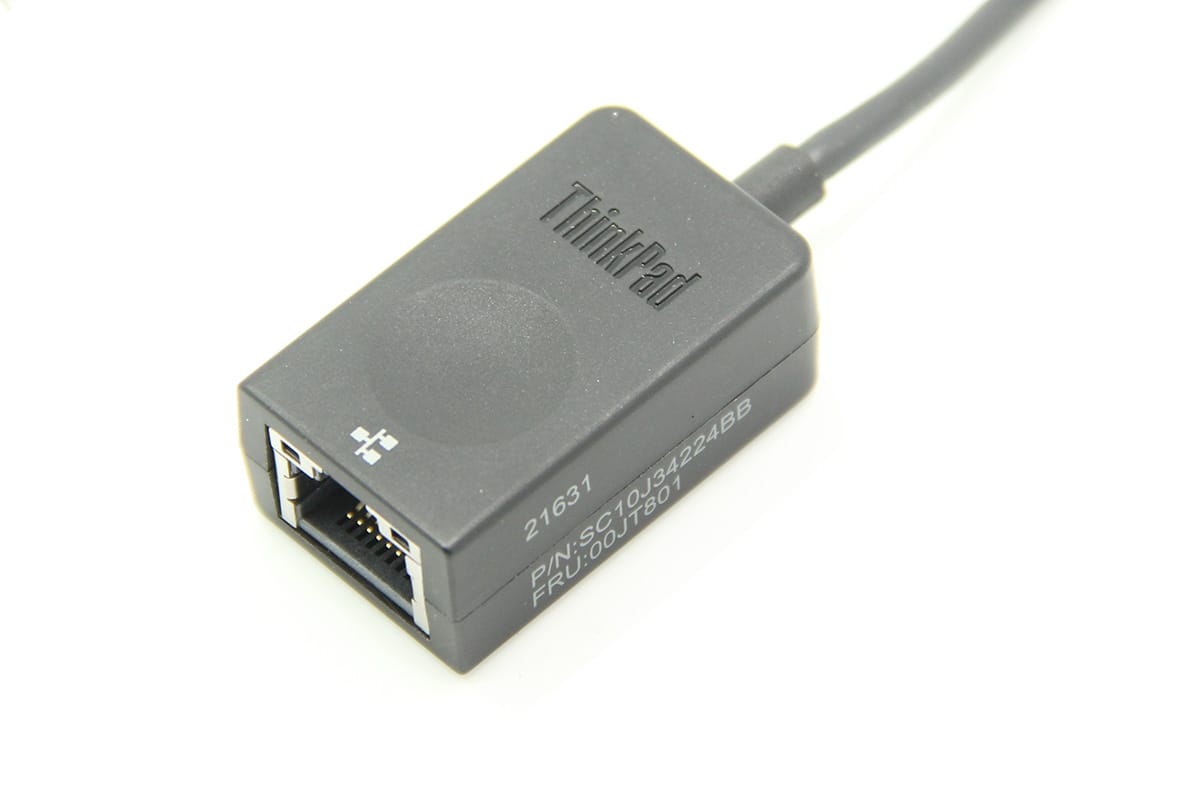 原装THINKPAD 2016款 X1 Carbon onelink+转网卡线 网络线 4X90K06975