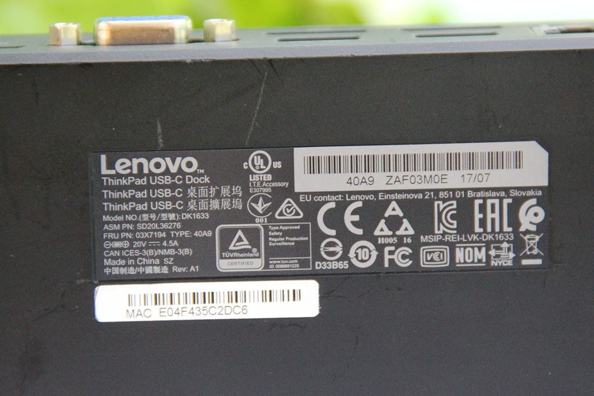 原装thinkpad type-c电脑扩展坞40A9 2017款X1YOGA T470 T570 原装thinkpad type-c电脑扩展坞40A9 2017款X1YOGA T470 T570