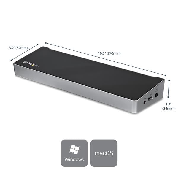 原装USB3.0 Docking 扩展坞Mac windows虫洞传输KVM 外接多屏 5个USB3.0 千兆网卡Station for Two Laptops