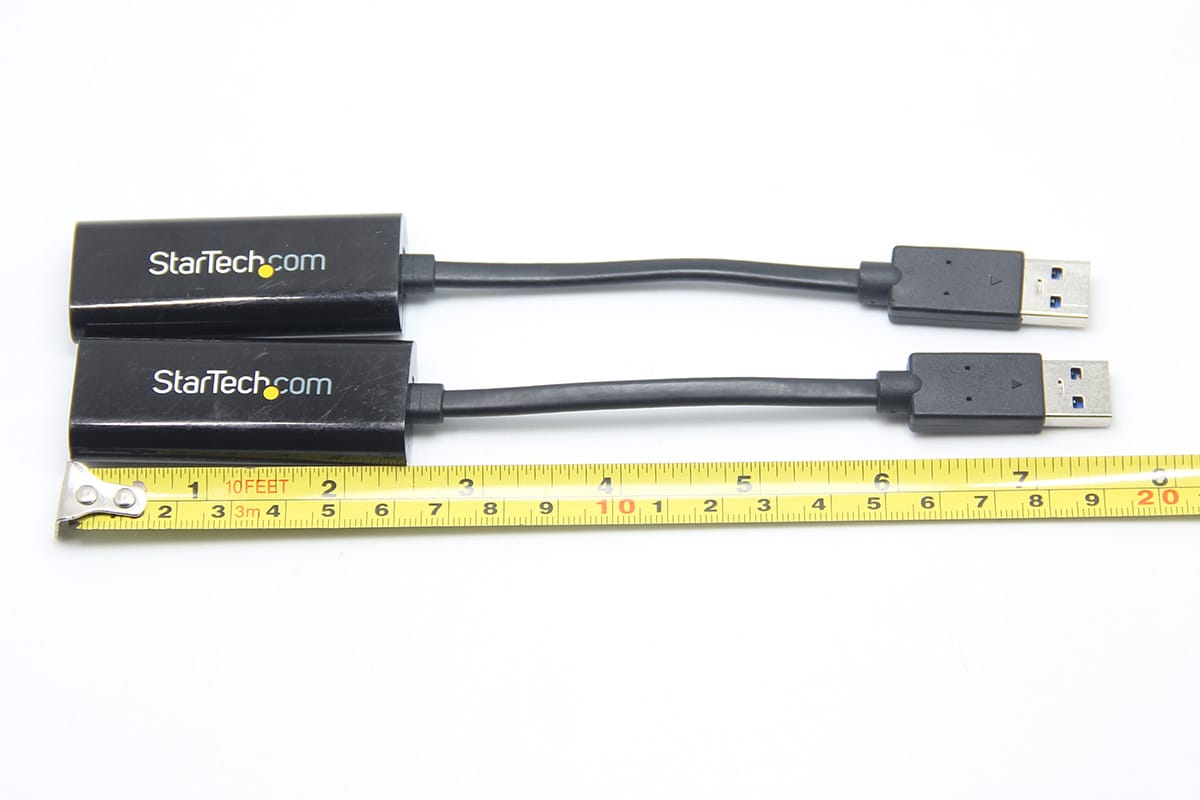 原装USB32VGAES USB32HDES USB转HDMI VGA 1920x1200 / 1080p 外接多显示器炒股看盘多屏办公