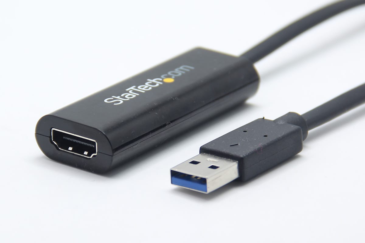 原装USB32VGAES USB32HDES USB转HDMI VGA 1920x1200 / 1080p 外接多显示器炒股看盘多屏办公