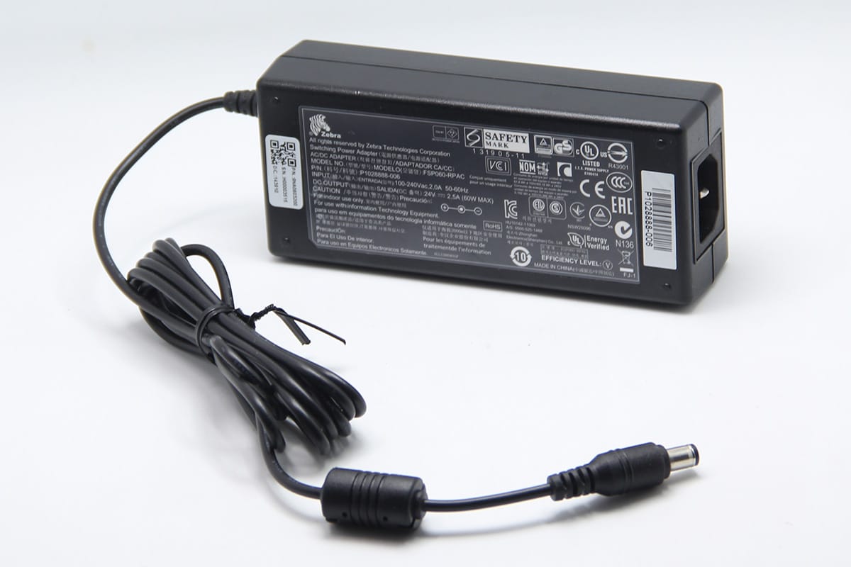 原装Zebra 斑马GT800 820 GX430T EZ1105打印机电源适配器24V2.5A FSP060-RPAC