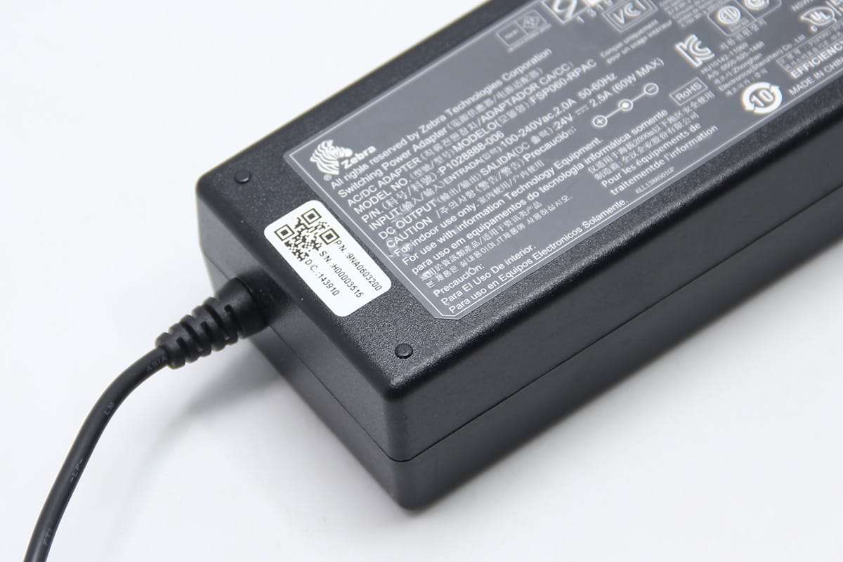 原装Zebra 斑马GT800 820 GX430T EZ1105打印机电源适配器24V2.5A FSP060-RPAC