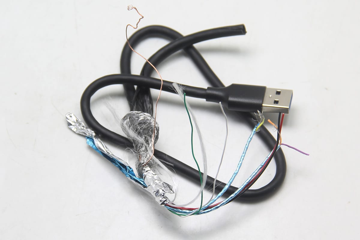 双层屏蔽USB-A to USB-C数据线 10G gen2高速传输线 手机充电线3A