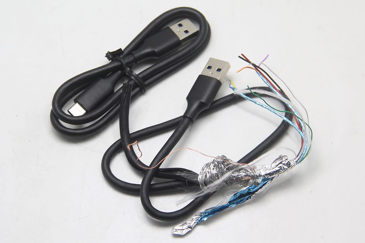 双层屏蔽USB-A to USB-C数据线 10G gen2高速传输线 手机充电线3A